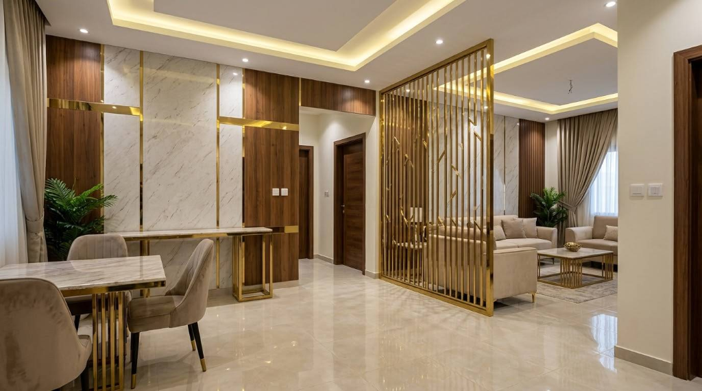 تشكيل وتنفيذ الإستانلس ستيل المعماري والتجاري للمشروعات والفلل